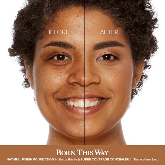 TOO FACED Born This Way Undetectable Medium to Full Coverage Foundation Brulee - Picture 2 of 8